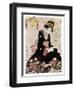 The Madonna of the Paper Stork-Kitagawa Utamaro-Framed Premium Giclee Print