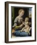 The Madonna of the Pinks (La Madonna Dei Garofan), Ca 1506-1507-Raphael-Framed Giclee Print