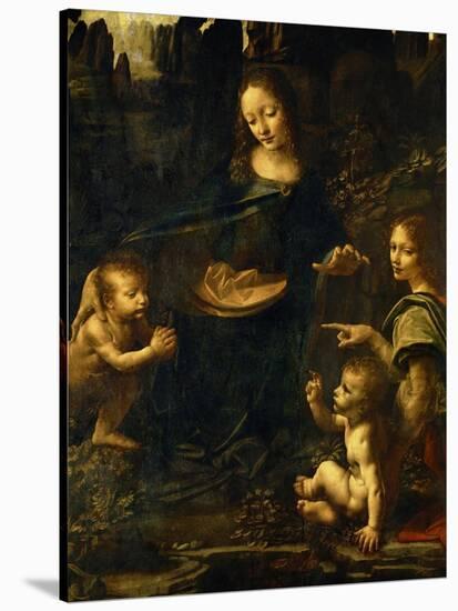 The Madonna of the Rocks-Leonardo da Vinci-Stretched Canvas