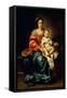 The Madonna of the Rosary-Bartolome Esteban Murillo-Framed Stretched Canvas