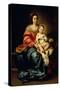 The Madonna of the Rosary-Bartolome Esteban Murillo-Stretched Canvas