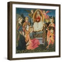 The Madonna of the Sacred Girdle, 1456-Fra Filippo Lippi-Framed Giclee Print