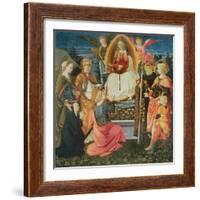 The Madonna of the Sacred Girdle, 1456-Fra Filippo Lippi-Framed Giclee Print