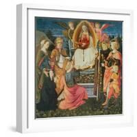 The Madonna of the Sacred Girdle, 1456-Fra Filippo Lippi-Framed Giclee Print