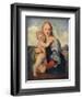 'The Madonna of the Tower', 1509-1511, (c1912)-Raphael-Framed Giclee Print