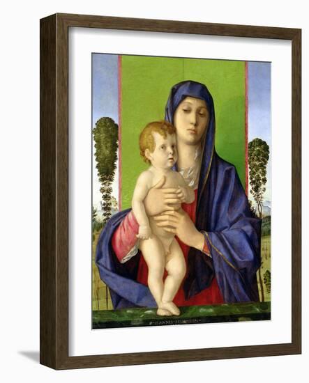 The Madonna of the Trees, 1487-Giovanni Bellini-Framed Giclee Print