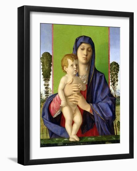 The Madonna of the Trees, 1487-Giovanni Bellini-Framed Giclee Print