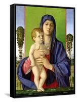 The Madonna of the Trees, 1487-Giovanni Bellini-Framed Stretched Canvas