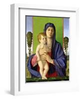 The Madonna of the Trees, 1487-Giovanni Bellini-Framed Giclee Print