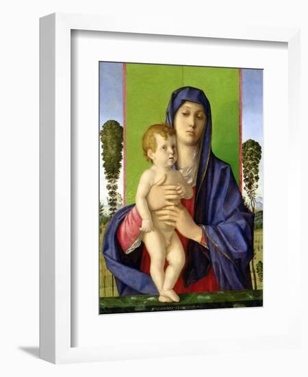 The Madonna of the Trees, 1487-Giovanni Bellini-Framed Giclee Print