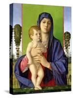 The Madonna of the Trees, 1487-Giovanni Bellini-Stretched Canvas