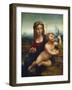 The Madonna of the Yarnwinder-Leonardo de Vinci (Follower of)-Framed Giclee Print