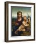 The Madonna of the Yarnwinder-Leonardo de Vinci (Follower of)-Framed Giclee Print