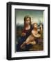 The Madonna of the Yarnwinder-Leonardo de Vinci (Follower of)-Framed Giclee Print