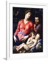 The Madonna Panciatichi-Agnolo Bronzino-Framed Giclee Print