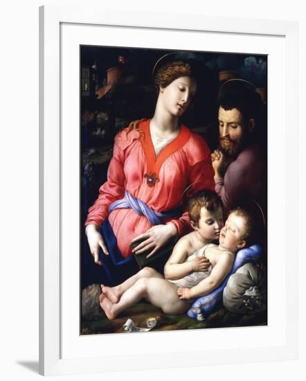 The Madonna Panciatichi-Agnolo Bronzino-Framed Giclee Print