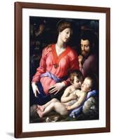 The Madonna Panciatichi-Agnolo Bronzino-Framed Giclee Print