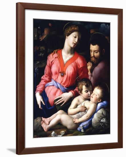 The Madonna Panciatichi-Agnolo Bronzino-Framed Giclee Print