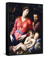 The Madonna Panciatichi-Agnolo Bronzino-Framed Stretched Canvas