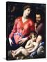 The Madonna Panciatichi-Agnolo Bronzino-Stretched Canvas