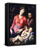 The Madonna Panciatichi-Agnolo Bronzino-Framed Stretched Canvas