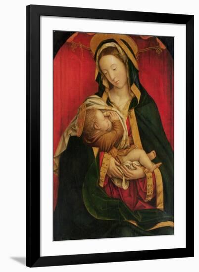 The Madonna Suckling Her Child, 1520-30-Defendente Ferrari-Framed Giclee Print