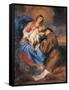 The Madonna with Child and St Anthony of Padua-Sir Anthony Van Dyck-Framed Stretched Canvas