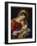 The Madonna with Sleeping Christ Child-Il Sassoferrato-Framed Giclee Print