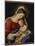 The Madonna with Sleeping Christ Child-Il Sassoferrato-Mounted Giclee Print