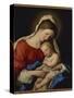 The Madonna with Sleeping Christ Child-Il Sassoferrato-Stretched Canvas