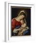 The Madonna with Sleeping Christ Child-Il Sassoferrato-Framed Giclee Print