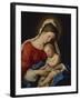 The Madonna with the Sleeping Christ Child-Giovanni Battista Salvi da Sassoferrato-Framed Giclee Print