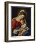 The Madonna with the Sleeping Christ Child-Giovanni Battista Salvi da Sassoferrato-Framed Giclee Print