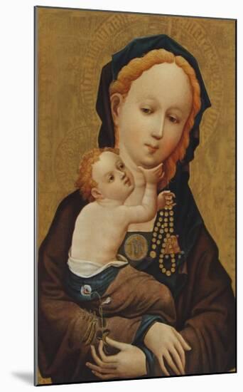 The Madonna with the Tare-Master of Cologne-Mounted Collectable Print