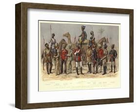 The Madras Army, and Troops under the Government of India-Alfred Crowdy Lovett-Framed Giclee Print