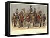 The Madras Army, and Troops under the Government of India-Alfred Crowdy Lovett-Framed Stretched Canvas