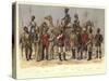 The Madras Army, and Troops under the Government of India-Alfred Crowdy Lovett-Stretched Canvas