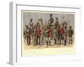 The Madras Army, and Troops under the Government of India-Alfred Crowdy Lovett-Framed Giclee Print