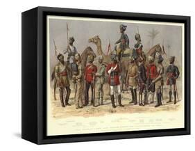 The Madras Army, and Troops under the Government of India-Alfred Crowdy Lovett-Framed Stretched Canvas