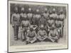 The Madras Sappers and Miners Who Were Inspected by the Queen on 19 September-null-Mounted Giclee Print