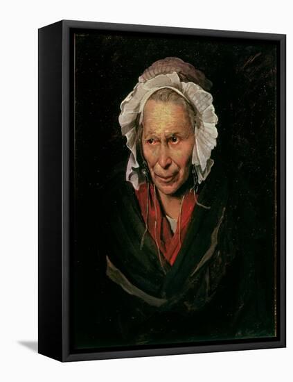 The Madwoman or the Obsession of Envy, 1819-22-Théodore Géricault-Framed Stretched Canvas