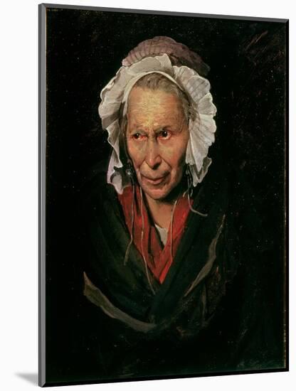 The Madwoman or the Obsession of Envy, 1819-22-Théodore Géricault-Mounted Giclee Print