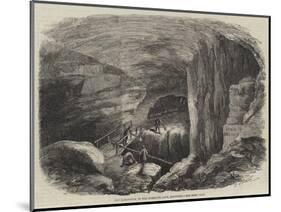 The Maelstrom, in the Mammoth Cave, Kentucky-null-Mounted Giclee Print