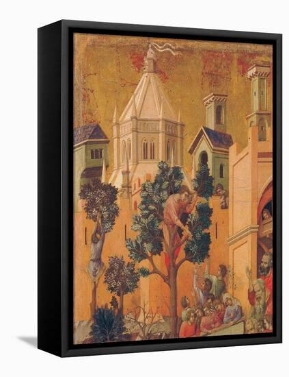 The Maestà, Front, by Duccio Di Buoninsegna, 1308 - 1311, 14th Century, Tempera on Panel-Duccio Di buoninsegna-Framed Stretched Canvas