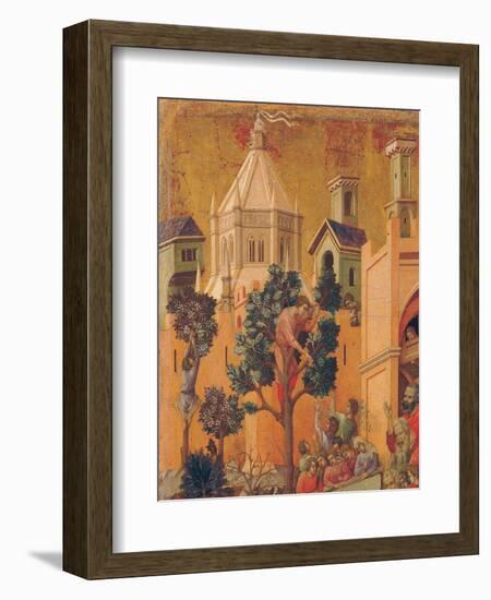 The Maestà, Front, by Duccio Di Buoninsegna, 1308 - 1311, 14th Century, Tempera on Panel-Duccio Di buoninsegna-Framed Giclee Print