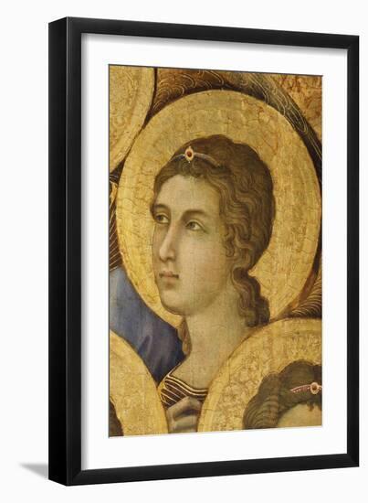 The Maesta' in the Cathedral of Siena, 1308-1311-Duccio Di buoninsegna-Framed Giclee Print