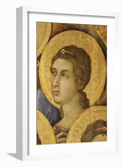 The Maesta' in the Cathedral of Siena, 1308-1311-Duccio Di buoninsegna-Framed Giclee Print