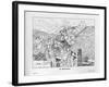 The Mäuseturm, Engraved by J. Dielmann-Alfred Rethel-Framed Giclee Print