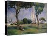The Magazine, La Rochelle-Pierre-Auguste Renoir-Stretched Canvas