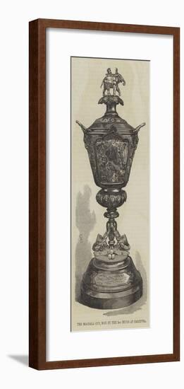 The Magdala Cup, Won by the 3rd Buffs at Calcutta-null-Framed Giclee Print